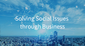 Solving Social Issues through Business